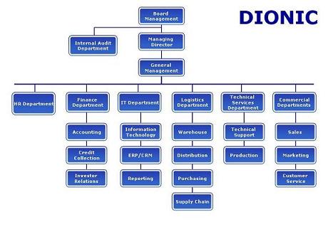 Corporate Group Structure Chart